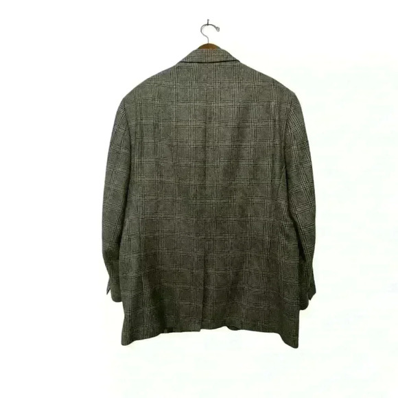 Polo University Ralph Lauren Lambs Wool Checked Sportcoat Jacket Blazer Mens 42R - Picture 3 of 11